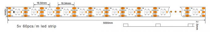 Lampade fluorescenti flessibili indirizzabili APA102C IC di APA102 Digital Rgb LED integrato