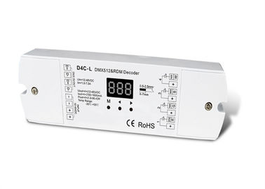 4 corrente del driver di Manica DMX LED/regolatore costanti striscia di Dmx LED per la lampada di RGB