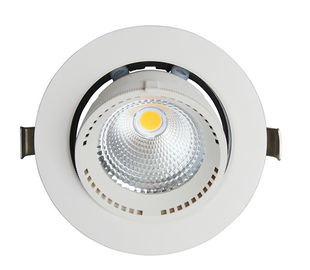Soffitto fresco Downlights di bianco LED del giunto cardanico da 40 watt con alta efficienza di illuminazione