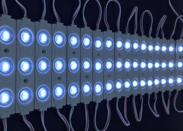 Le luci impermeabili all'aperto del modulo del LED un'iniezione 3 di 160 ABS di grado hanno condotto 2835 con la lente
