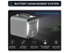 Batteria di campeggio 220v del generatore solare portatile della centrale elettrica 1000 watt