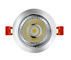 Downlight regolabile messo argento, pannocchia LED Downlight del Cree con alloggio di alluminio