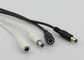 Connettori impermeabile 35 x 23mm del nero/bianco CC per la luce di striscia del LED