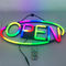 Segno aperto al neon impermeabile del LED Flex Light Magic Color Shop Antivari