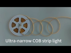 3mm Ultra stretta corda Armadio Armadio TV retroilluminazione LED Strip 400LED/M COB Strip