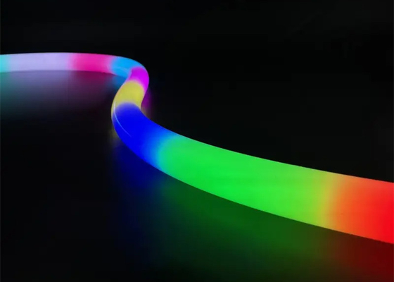 360° Rotondo 25mm Magico Colore Controllo Esterno Digital Light Bar Indirizzabile RGB Led Neon