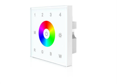 Il commutatore del pannello del touch screen del regolatore della luce di PWM LED per RGB/RGBW ha condotto il T3 leggero