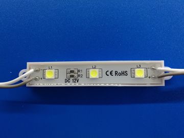 Tipo 5054 dell'epossiresina un modulo di 3 LED 12 volt, modulo impermeabile del LED per l'insegna