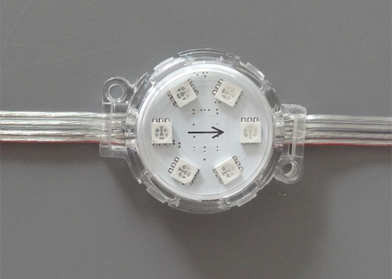 La copertura trasparente indirizzabile del diametro impermeabile di DC24V UCS1903 IC 40mm ha esposto la lampada del LED
