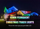 40 mm Rgb Rgbw Permanente Luci di pista di Natale IP68 Illuminazione per le vacanze Moduli Pixel Luce a punta