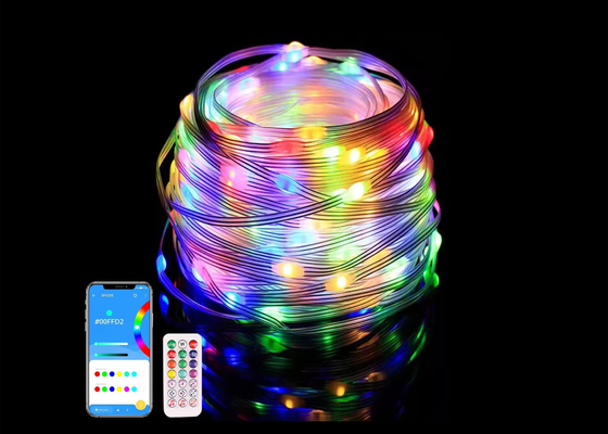 APP Smart String Lights Acque resistenti LED Decorazione di Natale Fairy String Lights USB Smart Remote Control