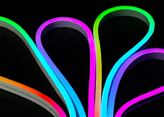 Smart Neon LED Rope Light Kit DC5V RGB Neon 1M 2M 5M IP67 DIY Neon Light Strip Bluetooth TUYA WIFI App Musica
