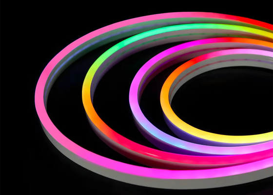 Smart Neon LED Rope Light Kit DC5V RGB Neon 1M 2M 5M IP67 DIY Neon Light Strip Bluetooth TUYA WIFI App Musica