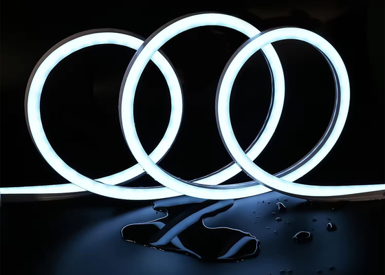Segnale LED a strisce di neon RGBW personalizzato Flex luci DMX segnale 24V IP67 impermeabile per decorazioni interne ed esterne 1616mm