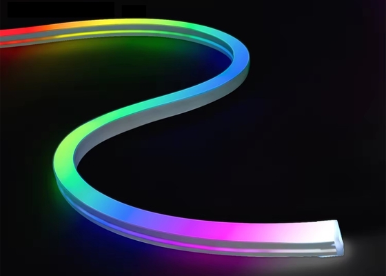 Segnale LED a strisce di neon RGBW personalizzato Flex luci DMX segnale 24V IP67 impermeabile per decorazioni interne ed esterne 1616mm
