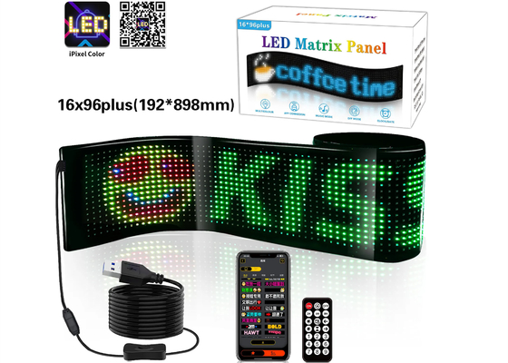 Controllo APP per il display di cartelloni per auto NEW Size 1696 Plus