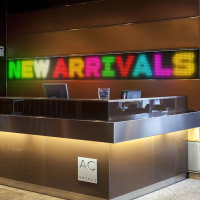 Tavola di segnale a LED flessibile Bluetooth