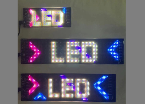 Display di finestra di taxi a LED a LED per la pubblicità di auto Disegno personalizzabile per JDM, pubblicità di auto