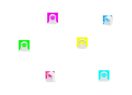 Adressabile RGB IP68 Acque resistenti LED Eave luci per la decorazione di Natale