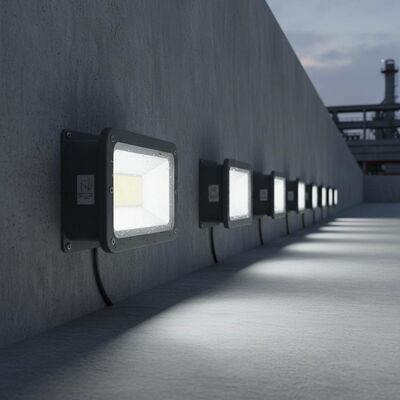 Luci di illuminazione a LED certificate IP65 con tensione di ingresso AC85-265V e angolo del fascio di 120 gradi progettate per prestazioni di lunga durata