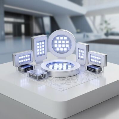 Luci LED personalizzate per illuminazione con sorgente luminosa LED e tensione di ingresso AC85-265V progettate per progetti di illuminazione a risparmio energetico