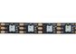 WS2812B Digital LED Strip Lights Programmable Black PCB Self Adhesive With CE / RoHS