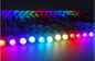 luci di Natale principali multicolori indirizzabili 12mm di 9mm Dmx WS2811 1903 con 3 cavi