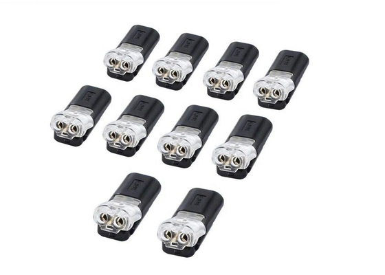 Morsettiere senza spelatura LED, giunti a innesto rapido e senza saldatura, terminali a innesto D2