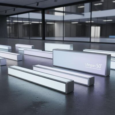Dispositivi di illuminazione a LED personalizzati durata 50 progettati per una maggiore durata e illuminazione in applicazioni commerciali